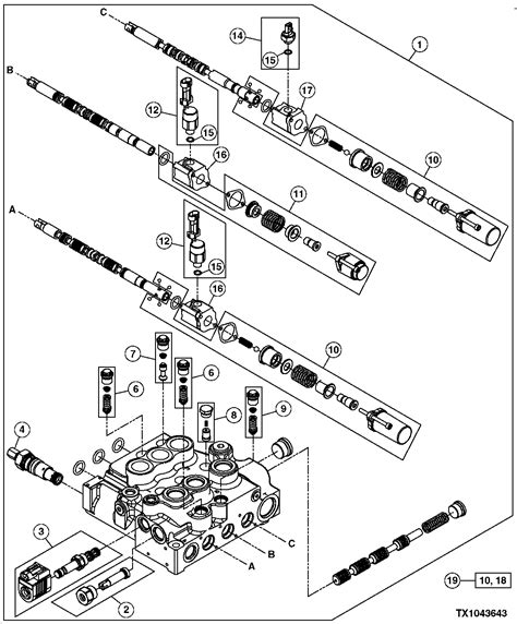 john deere 250 skid steer heater control valve|john deere 250 hydraulic control valve.